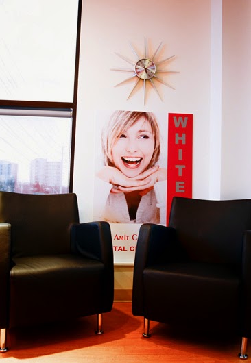 Caplash Dental waiting room